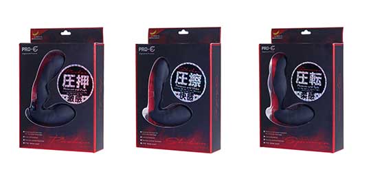 Pro-E Engineered Prostate Vibrator - Remote-controlled vibrating anal toy - Kanojo Toys