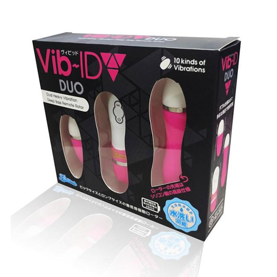 Vib-ID DUO Vibrator - Bullet vibe and vibrating dildo - Kanojo Toys