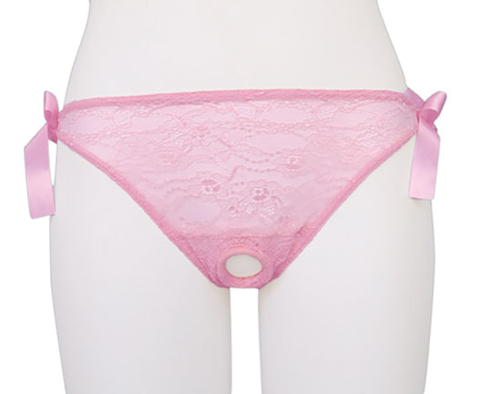 Otoko no Ko Jockstrap Panties with Penis Hole - Cute underwear for male crossdressers - Kanojo Toys
