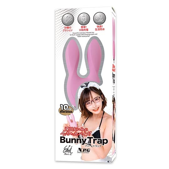 Eimi Fukada Orgasm Bunny Trap Vibrator - Clitoral vibe designed by a Japanese porn star - Kanojo Toys