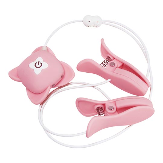 Eimi Fukada Nipple Love Vibrator - Vibrating breast clamps - Kanojo Toys