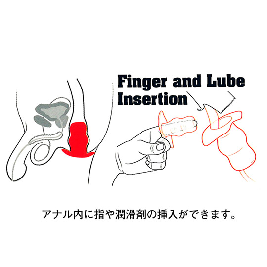 Anal Subway Tunnel Plug - Anus insertion helper for lubing, fingering - Kanojo Toys