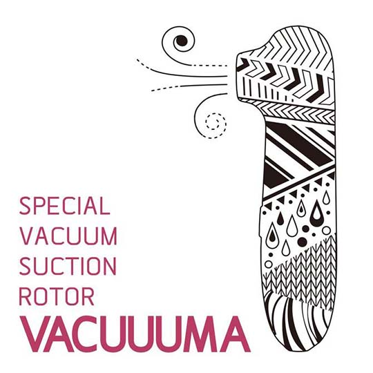 Vacuuuma Clitoris Suction Vibrator - Vacuum stimulation clitoral sex toy - Kanojo Toys
