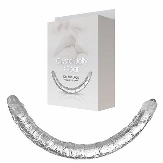 Crystal Jelly Double Dildo - Double-headed dildo - Kanojo Toys