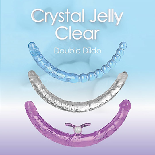 Crystal Jelly Double Dildo - Double-headed dildo - Kanojo Toys