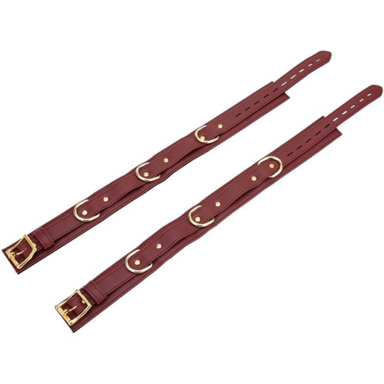 Magakore Crimson SM Collection 15 Thigh Belts - BDSM thigh restraints - Kanojo Toys