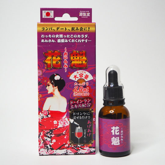 Oiran Aphrodisiac Tincture - Drinkable supplement for making you horny - Kanojo Toys