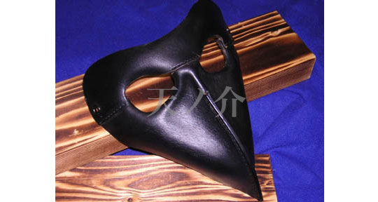 3D Bondage Mask - Leather BDSM mask - Kanojo Toys