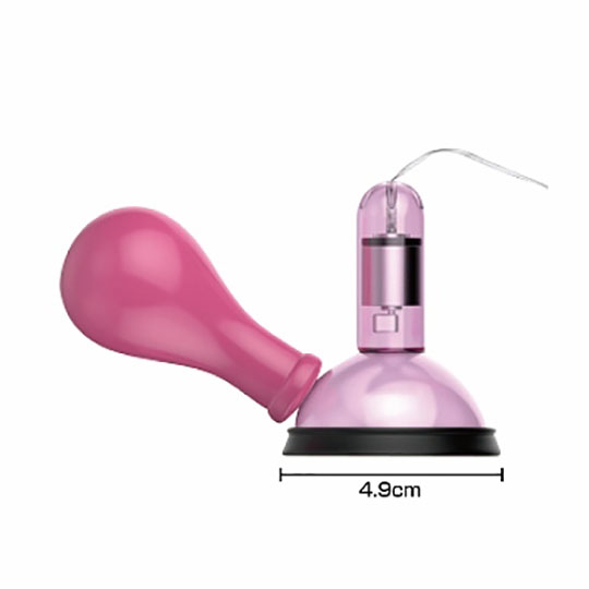 Pretty Love Vibrating Nipple Sucker - Stimulating suction cup nipple vibrator - Kanojo Toys