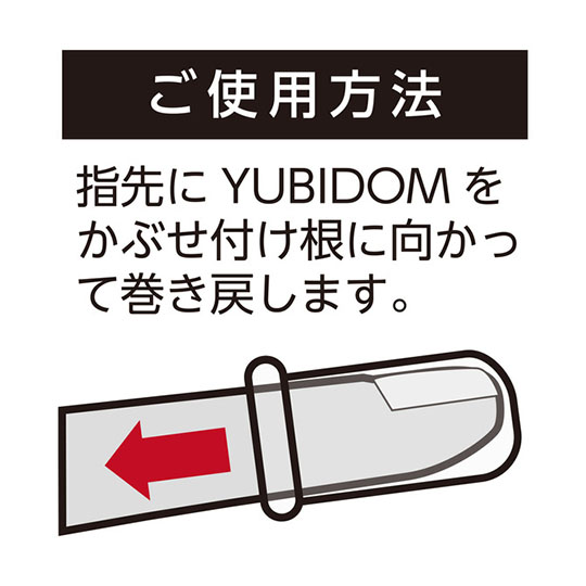 Yubidom Finger Condoms - Protection for anal fingering, vibrators, dildos - Kanojo Toys