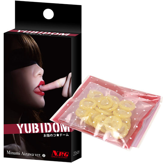 Yubidom Finger Condoms Minami Aizawa Version - Protection for anal fingering, vibrators, dildos - Kanojo Toys