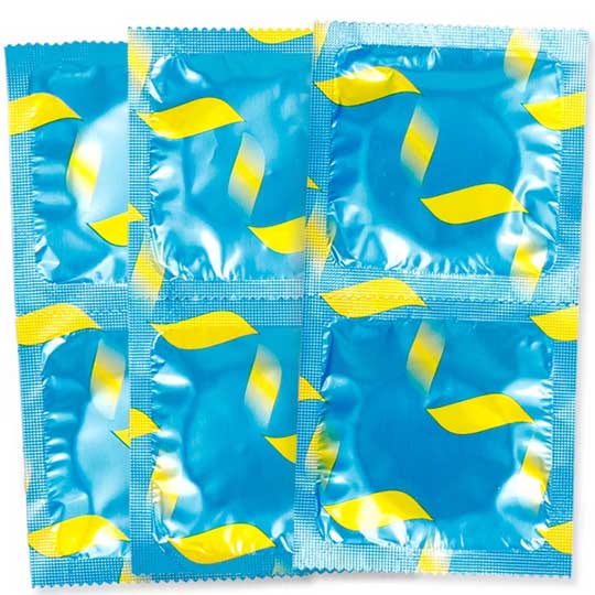 In-Spiral S Condoms (Pack of 6) - Spiral-textured contraception - Kanojo Toys