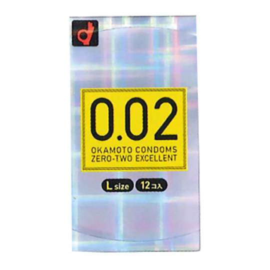 Okamoto Zero Zero Two 0.02 Excellent Condoms Large - Ultra-thin protection - Kanojo Toys
