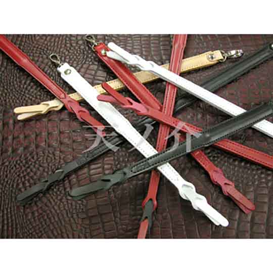 Shot GII Leather Flogger - Premium BDSM whip - Kanojo Toys