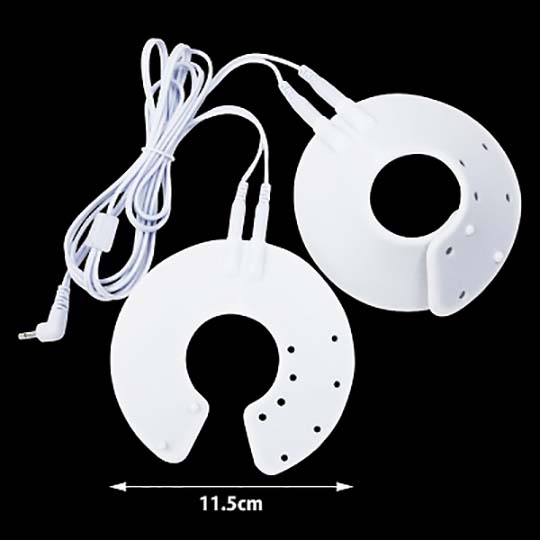 Electric Shock Breast Pad Enhancer Attachment - Nipples vibration pads toy - Kanojo Toys