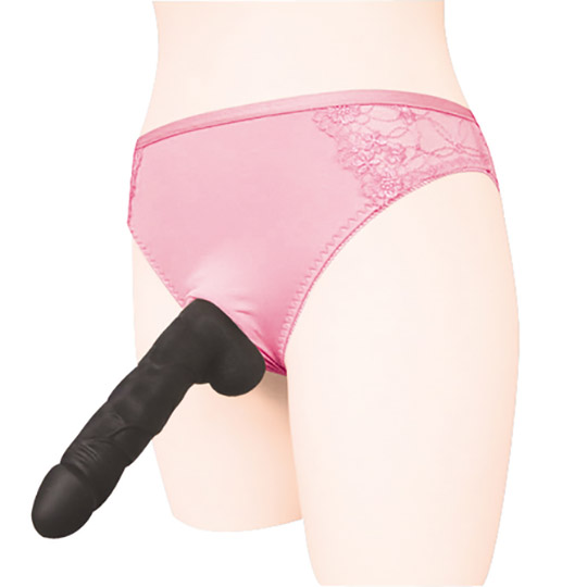 Open Back Lace Panties with Ring for Otoko no Ko - Revealing underwear for crossdressing men - Kanojo Toys