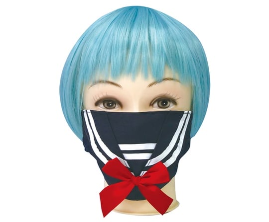 Sailor School Uniform Face Mask - Fetish facial protection - Kanojo Toys