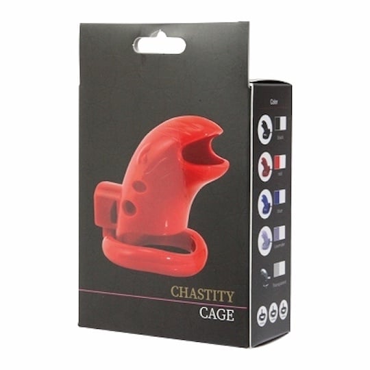 Chastity Cock Cage - Penis lock case - Kanojo Toys