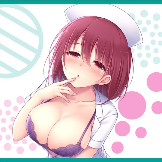 Proof of Dedication Nurse Onahole - Masturbator with breasts and waist - Kanojo Toys
