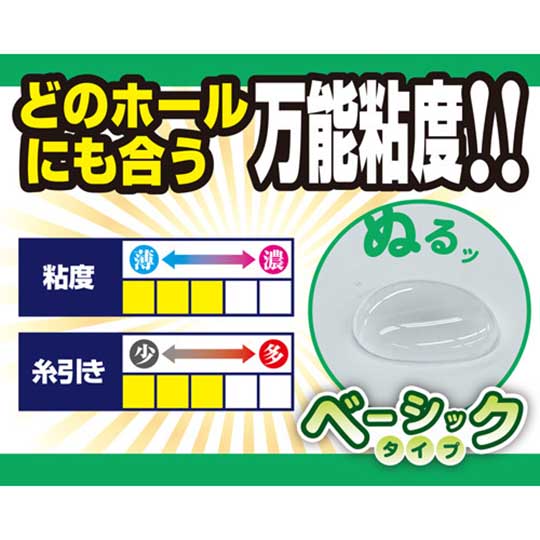 Non-Wash Onahole Lubricant Basic Type - Precision injection lube for masturbator toys - Kanojo Toys