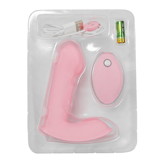 nemo G Linear Piston Pink Vibrator - Wireless remote-controlled vibe - Kanojo Toys