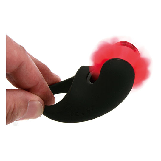 12 Kiss Vibrator Ring - Paddle wheel vibrating cock ring - Kanojo Toys