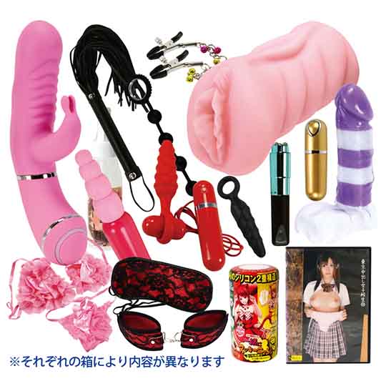 Adult Toys Lucky Box 5,000 Yen Value Pack - Limited edition sex toy bundle - Kanojo Toys