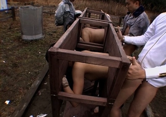Public Toilet Japanese Coal Miner Village Orgy