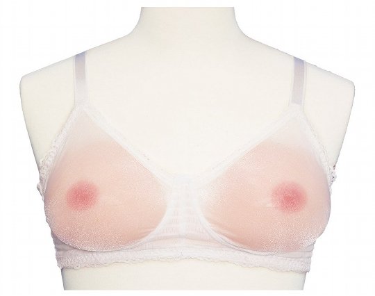 Silicone Tits and Brassiere Set