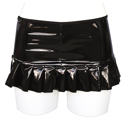 Otoko no Ko Shiny Enamel Pleated Skirt