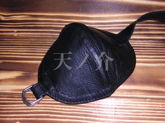 Leather BDSM Mouth Cover