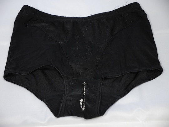 Black Used Panties Stained Jpg