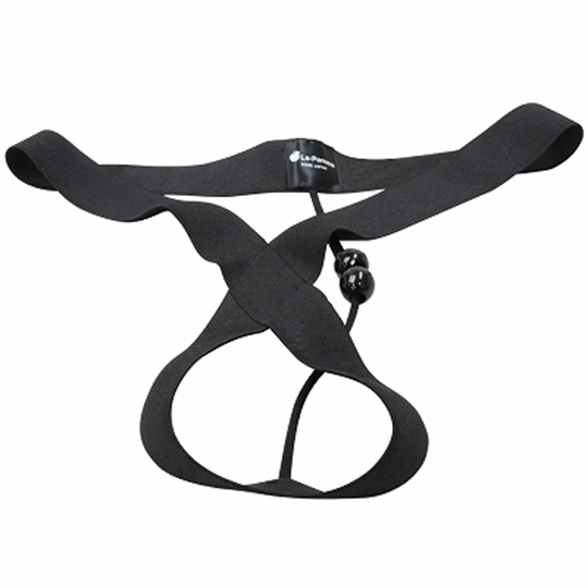 Male Thong Cock Strap with Rubber Balls