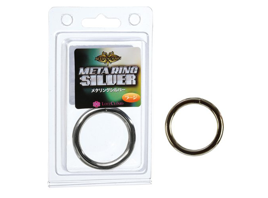 Metaring Silver Cock Ring Large