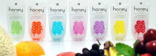 New Honey Bath Gel Series